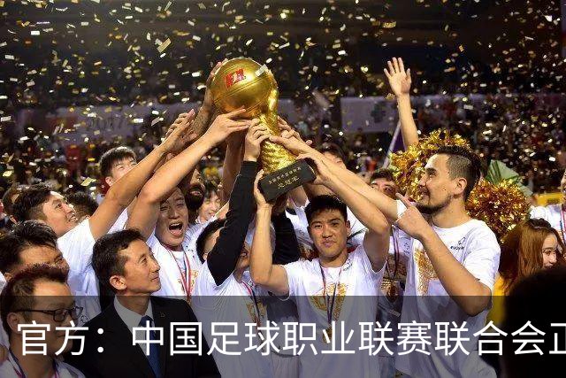 官方：中国足球职业联赛联合会正式成立
